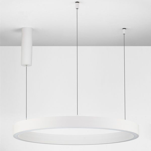 Nova Luce 9558603 STING LED Pendelleuchte 60cm 3000K Weiss dimmbar