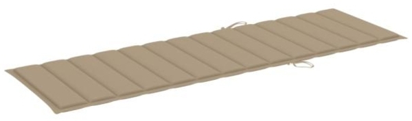 vidaXL Doppel-Sonnenliege mit Beigen Auflagen Kiefer Imprägniert 3065987 Bild 6