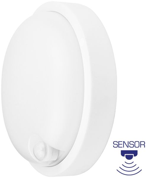 LED 15W Wandleuchte Bewegungsmelder Sensor Feuchtraumleuchte Außen Garage 6500K