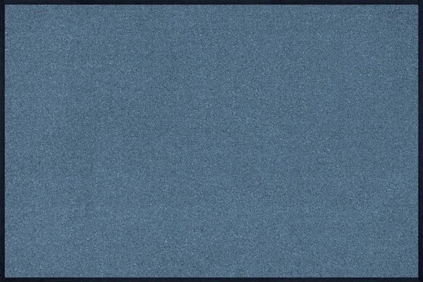 wash+dry by Kleen-Tex Fußmatte wash+dry Schmutzfangmatte Trend-Colour Steel Blue - 60x90 cm, Höhe: 0 mm