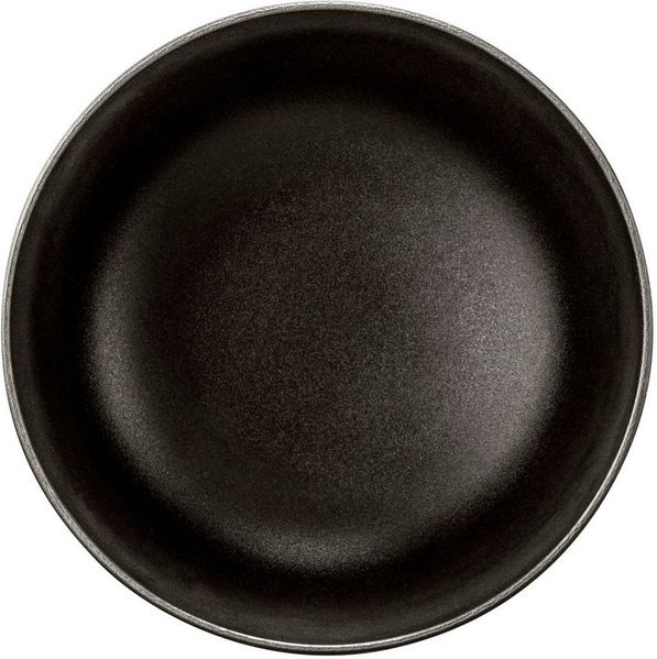 Seltmann Weiden Schüssel Liberty - Velvet Black, Porzellan, (1-tlg), Foodbowl 17,5 cm