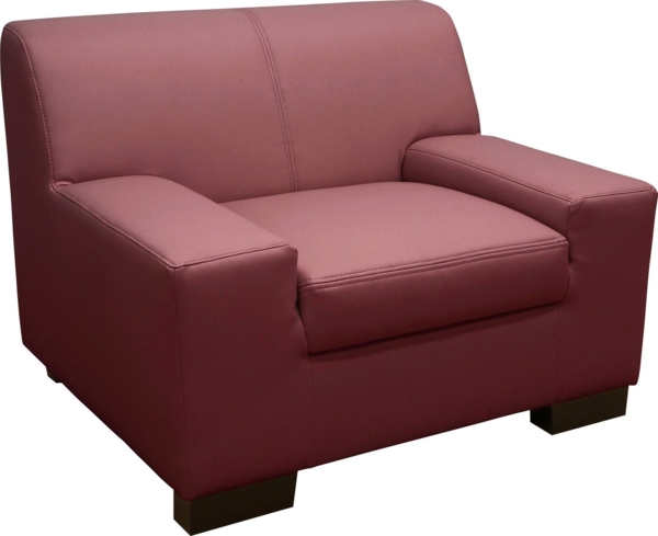 DOMO collection Sessel Norma kubisch und zeitlos, komfortabel, flache Armlehnen Bild 1