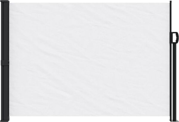 vidaXL Seitenmarkise Ausziehbar Weiß 140x300 cm 4004301 Bild 3