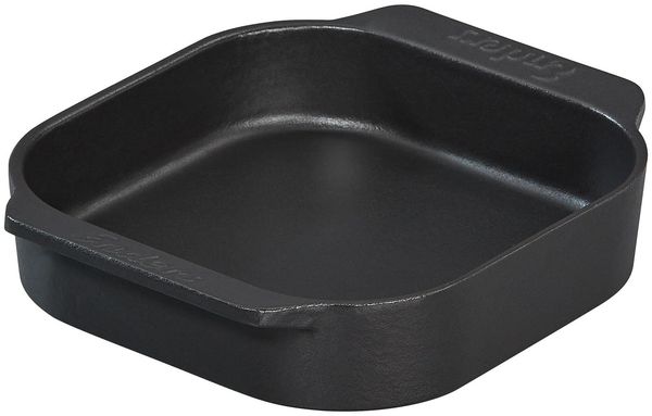 Enders® Gussschalen-Set M, 2er-Set, massives emailliertes Gusseisen, seitliche Tragegriffe, gleichmäßige Hitzeverteilung und Speicherung 2X B20,5 x T17 x H4,5 cm #7936, Schwarz