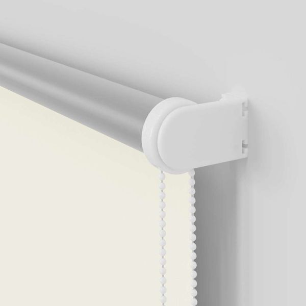 vidaXL Verdunkelungsrollo Cremeweiß 155x150cm Stoffbreite 151,6cm 4011659 Bild 11
