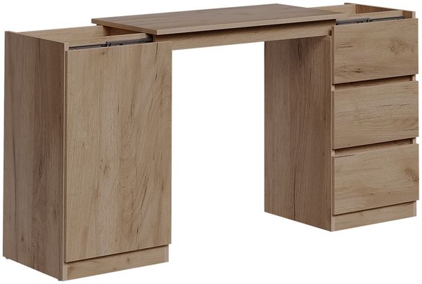 Kommode mit Schreibtischfunktion Varino Goldkraft Eiche 80 x 75.5 cm ausziehbar Vicco