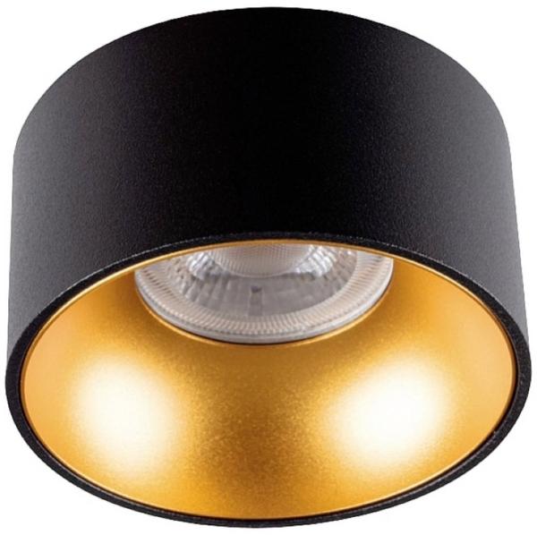 Kanlux 27575 Riti Deckenleuchte GU10 Paar 16 Gold (matt) Schwarz (matt)