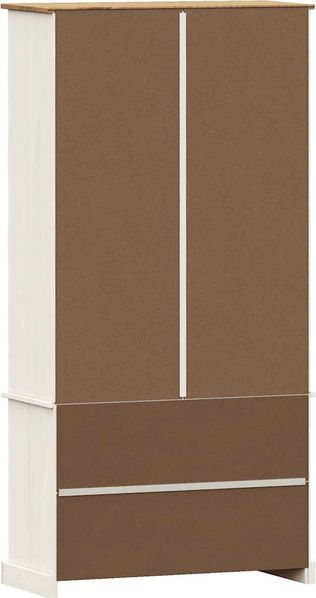 vidaXL Bücherregal VIGO Weiß 85x35x170 cm Massivholz Kiefer 353197 Bild 7