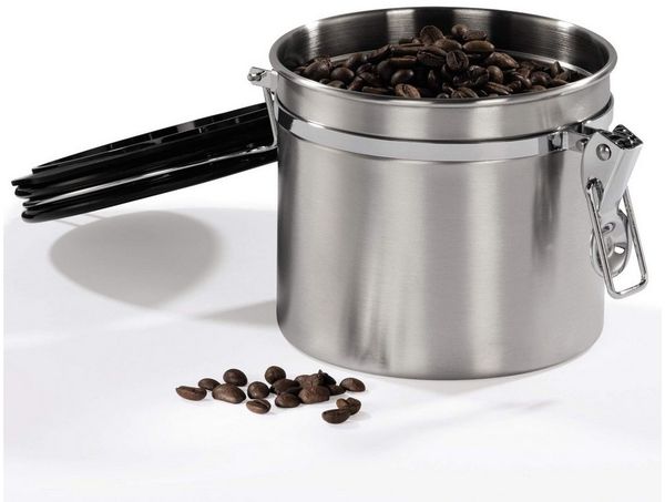 Kaffeedose Edelstahl 500g Volumen Behälter