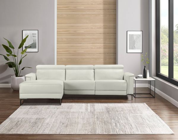 OTTO home Ecksofa LUND, L-Form, 261cm, man. o. elektr. Relaxfunktion (mit USB-A), und Kopfteilverstellung