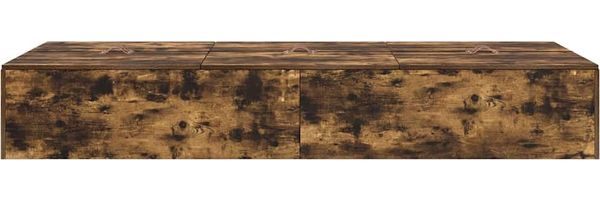 vidaXL Aufbewahrungsbettgestell Geräucherte Eiche 80 x 200 cm 3335337 Bild 7