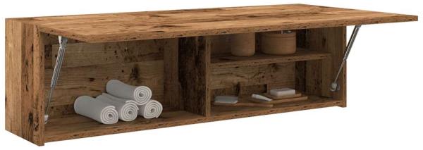 Bad-Wandschrank Altholz-Optik 100x25x30 cm Holzwerkstoff