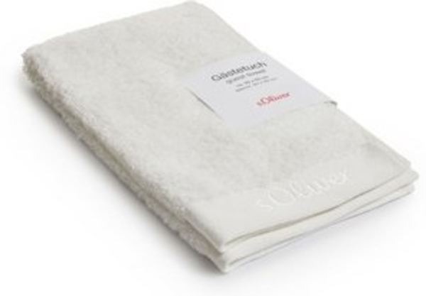 s.Oliver Handtuch, Walkfrottier (1-St), besonders weich und saugfähig, Creme, 30x50 cm Bild 6