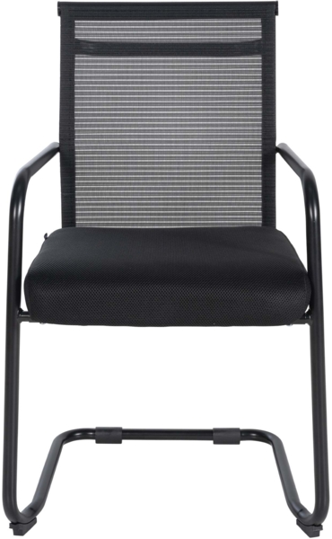 CLP Besucherstuhl Denny Stoff,schwarz Bild 3