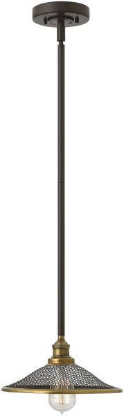 Elstead Lighting Rigby 1-Light Pendelleuchte Bronze 1-flammig E27