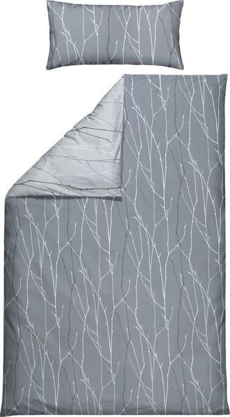 REDBEST Bettwäsche Wendebettwäsche, Polyester, Microfaser-Satin Grafik