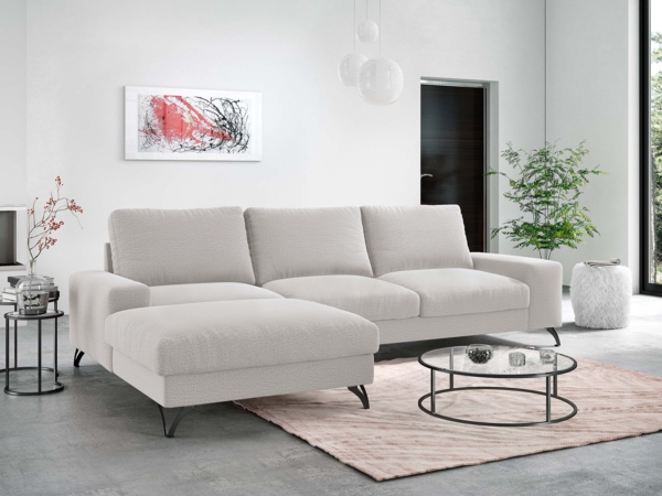 Ecksofa Oddo (Farbe: Verita 80, Seite: Links - L1F+L2F+R4)