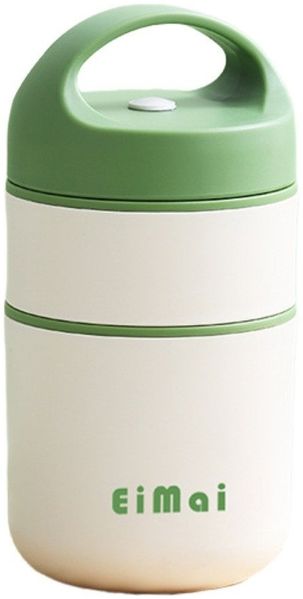 Diwzbyn Thermobehälter aus Edelstahl 680 ml – Isolierter Essensbehälter für unterwegs, auslaufsicher & robust, ideal für Büro, Schule und Reisen