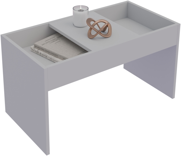 VCM Beistelltisch & Couchtisch Mantila 921076 Weiß H. 39 x B. 71 x T. 36 cm