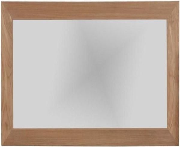 Spiegel Kalix mit Teakholz Rahmen Breite vom Spiegel: 90 cm