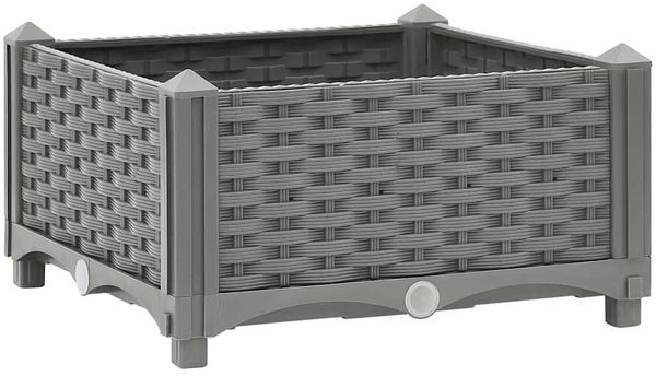 vidaXL Hochbeet 40x40x23 cm Polypropylen 153289