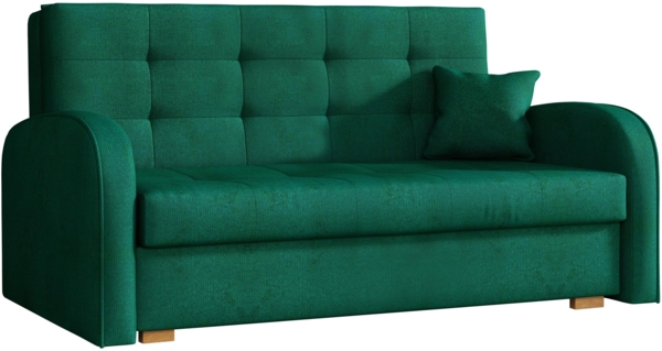 Mirjan24 'Viva Gold I' Schlafsofa, Grün, 85 x 98 x 153 cm