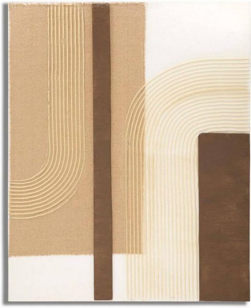 Dmora Gemälde Fondoro, Wandgemälde, Ornamentales Paneel, Dekoratives Zubehör, 80x3 h100 cm, Bunt