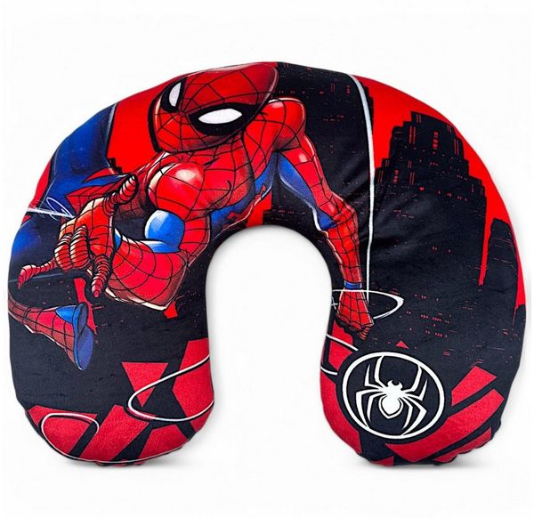 Spiderman Reisekissen Marvel, Bequemes Nackenkissen für Kinder 37 x 30 x 10 cm