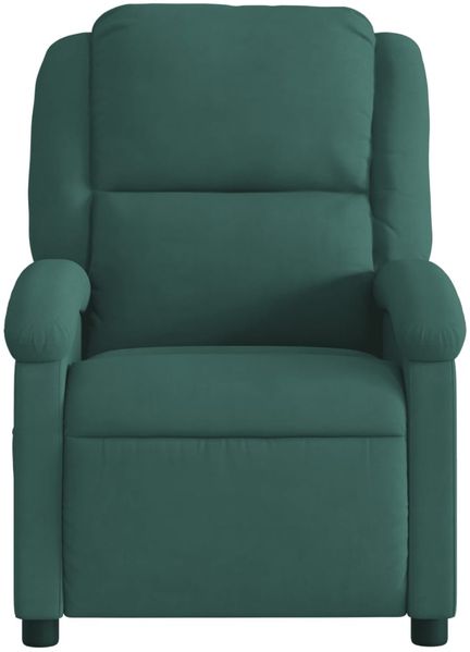 vidaXL Relaxsessel Dunkelgrün Samt 371799 Bild 3