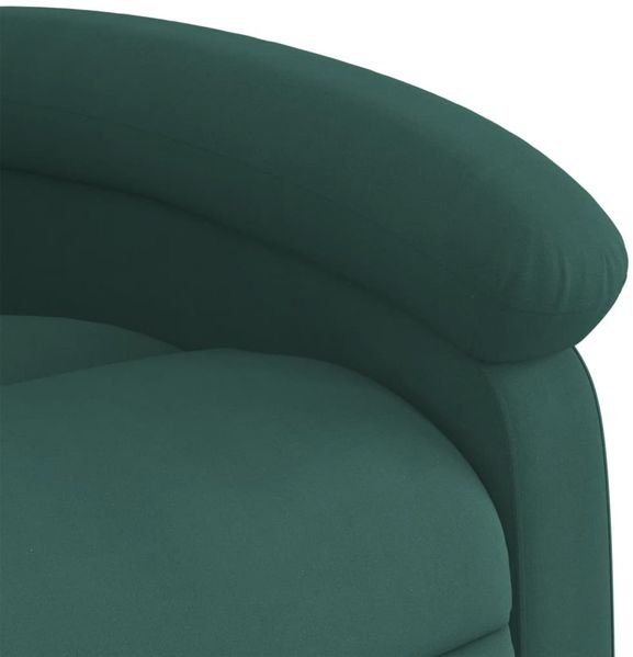 vidaXL Relaxsessel Dunkelgrün Samt 371799 Bild 8