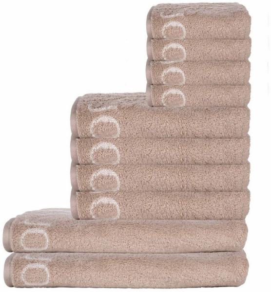 JOOP! Handtuch Handtuch Set, 10-tlg. - Classic, 2x Duschtuch, 4x, Frottier (Set, 10-St)