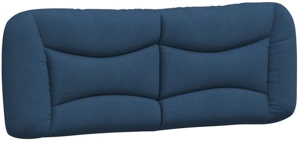 vidaXL Bettgestell ohne Matratze "Hvar" Blau 180x200 cm Stoff 3207792 Bild 8