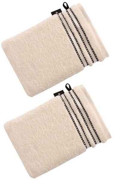 Vossen Handtücher Handtücher Collection Cult de Luxe, Frottier (Packung, 2-St), Vegan