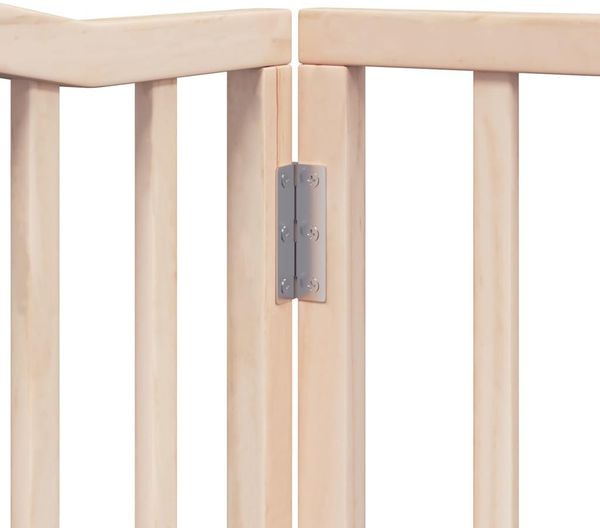 vidaXL 12-tlg. Hundetor mit Tür Faltbar 960 cm Pappelholz 3155616 Bild 8