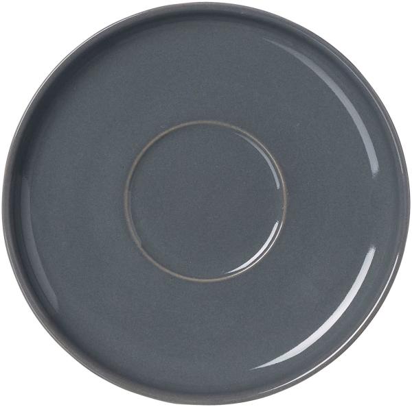 Espresso-Untertasse Jasper schwarz