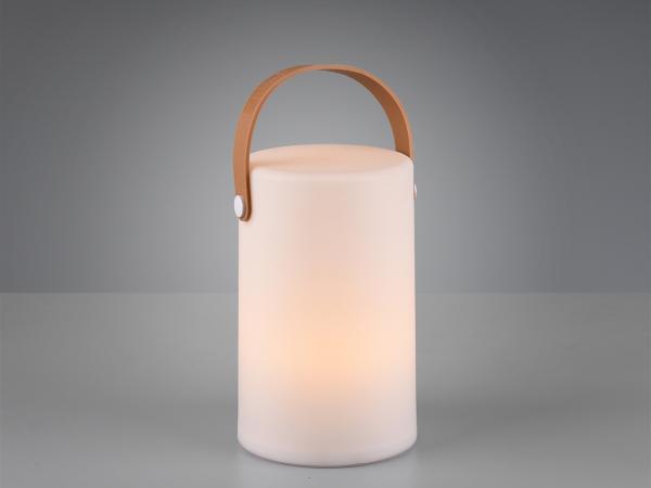 Wiederaufladbare LED Tischleuchte 2er SET Farbwechsel, Akku, USB Höhe 20cm Bild 4