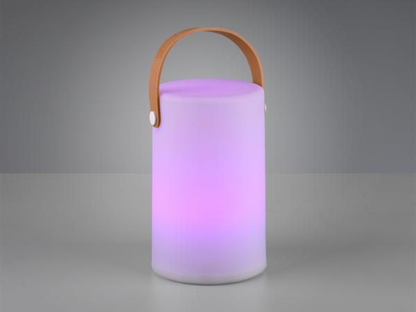 Wiederaufladbare LED Tischleuchte 2er SET Farbwechsel, Akku, USB Höhe 20cm Bild 7