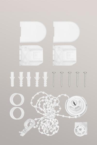 Lysel - Qualitätsrollo abdunkelnd graubeige, (B x H) 43cm x 190cm in braun/graubeige Bild 7