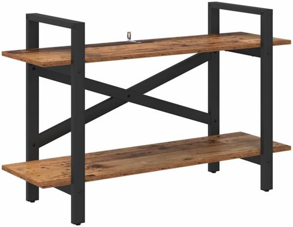 vidaXL Bücherregal Altholz 100 x 33,5 x 64 cm Holzwerkstoff 883956