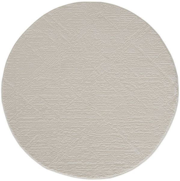 Sehrazat Teppich Moda, rund, Höhe: 10 mm, Kurzflorteppich mit dezentem Glanz, hochwertige Verarbeitung