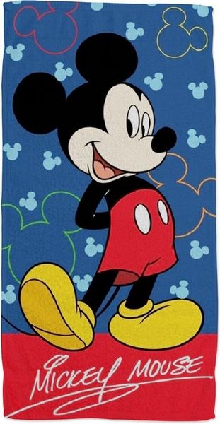 Disney Mickey Mouse Kinder Badehandtuch – Weiches & saugstarkes Strandtuch 70x140 cm