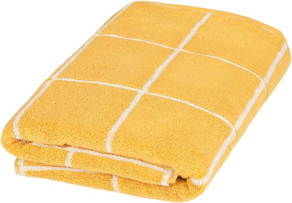 ROSS Duschtuch Cashmere Überkaro, Frottier (1-St), 100% Baumwolle, kariert, in modischen Karo Farben