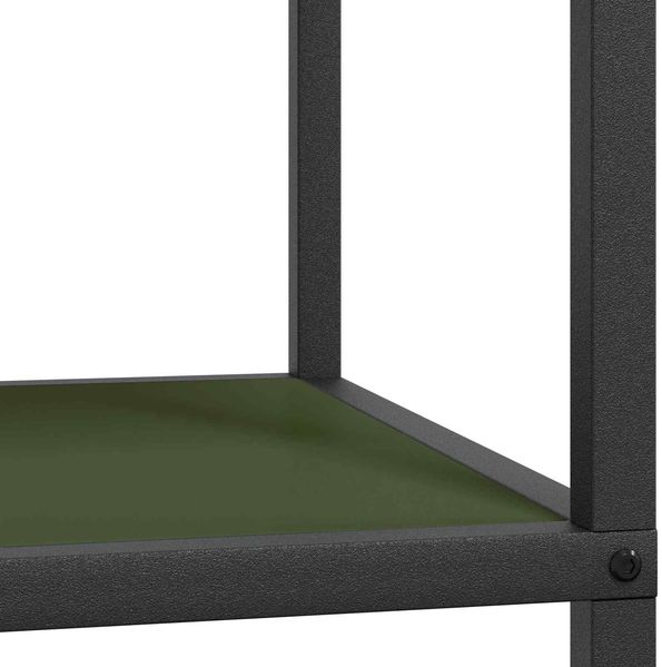 vidaXL Küchenaufbewahrung mit Regal Olive Grün 40 x 50 x 92 cm Stahl 874971 Bild 10