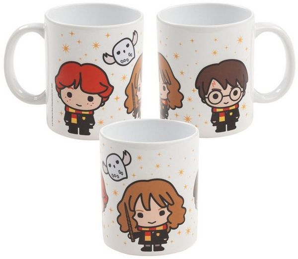 United Labels® Tasse Harry Potter Tasse Freunde Trio Kaffeetasse Becher Kaffeebecher 320ml, Keramik