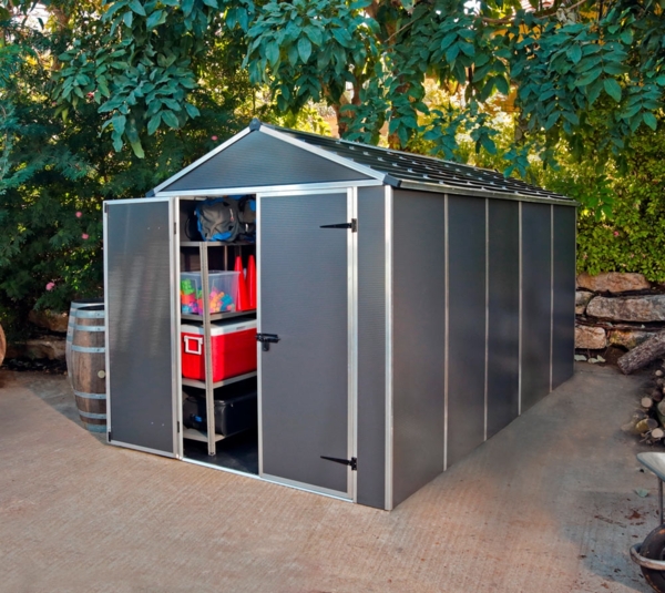 Palram - Canopia Kunststoff Gerätehaus Rubicon 612