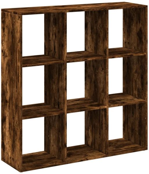 vidaXL Raumteiler-Bücherregal Räuchereiche 102x29x103,5 cm 858043 Bild 6