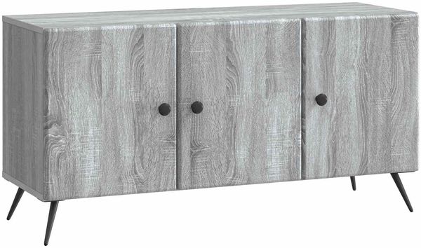 vidaXL TV-Schränk Graues Sonoma 99 x 34,5 x 50 cm Holzwerkstoff 895641