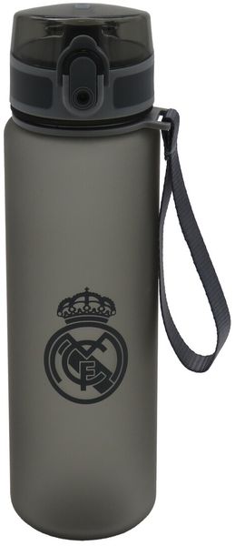 Real Madrid Sportflasche 650 ml mit Trinkverschluss und Trageschlaufe