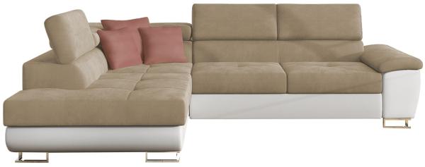 Ecksofa Cotere (Soft 017 + Uttario Velvet 2979 + 2955, Seite: Links)