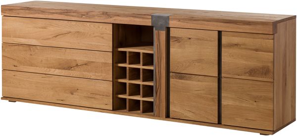 Sideboard Wild-/Zerreiche 220x45x75 natur geölt NEW AMSTERDAM #17